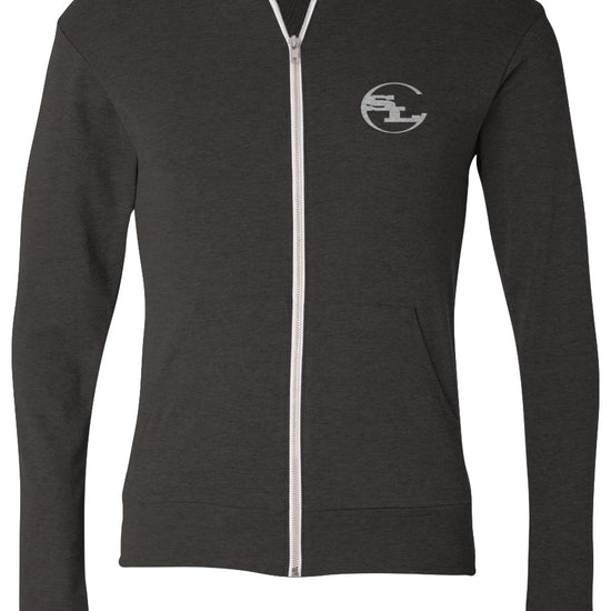 Triblend Full-Zip Lightweight Hoodie
