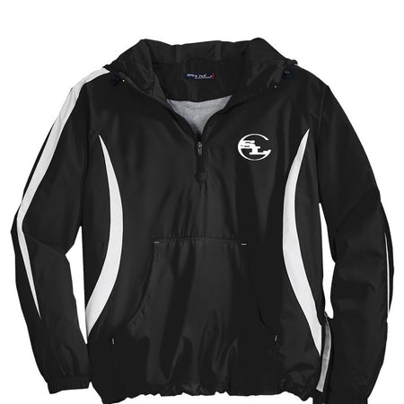 Colorblock Raglan Anorak