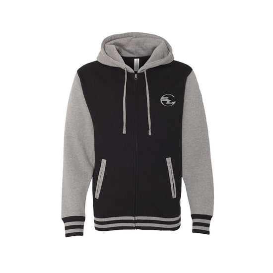 Varsity Zip Hoodie