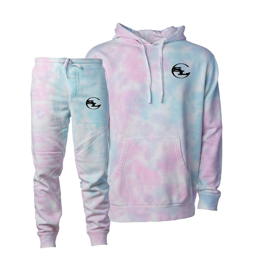 SLC™ Tie Dye Sweatsuit-Something Light Clothing