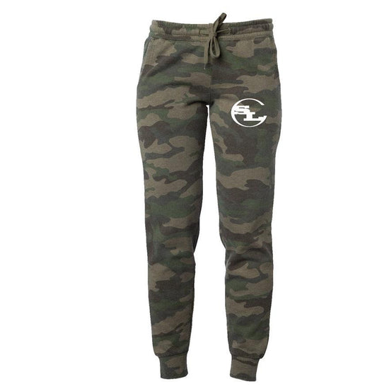Womens Camo Wash Sweatpants