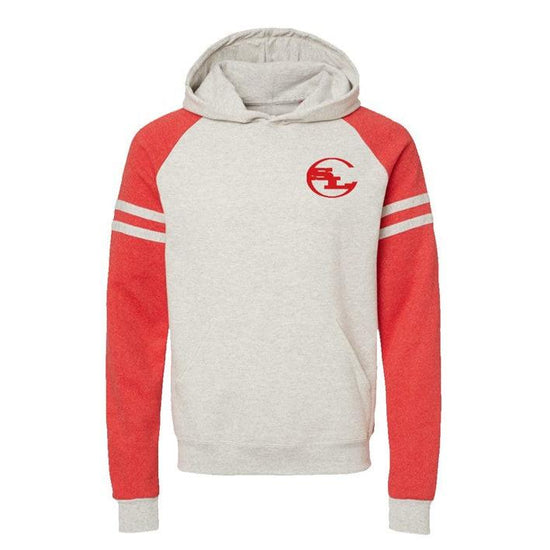 Varsity Colorblocked Raglan Hoodie