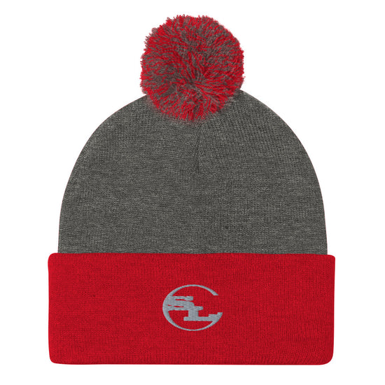 SLC™ Pom-Pom Beanie-Something Light Clothing