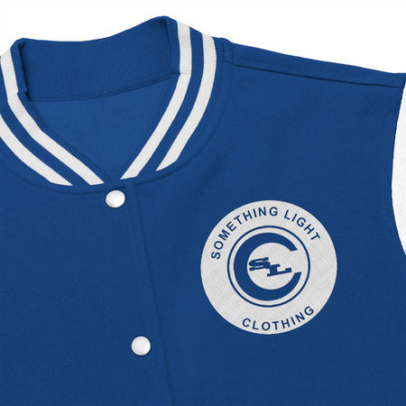 SLC™ Women’s Varsity Letterman Jacket-Something Light Clothing