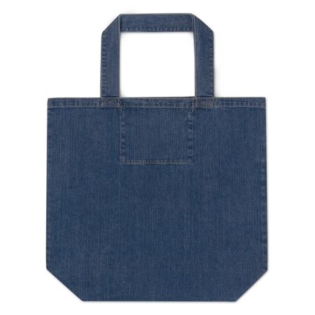 Organic denim tote bag - Something Light Clothing