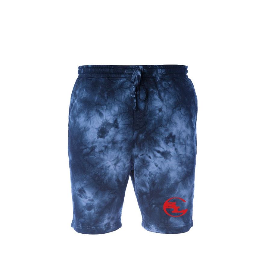 Tie Dye Fleece Shorts