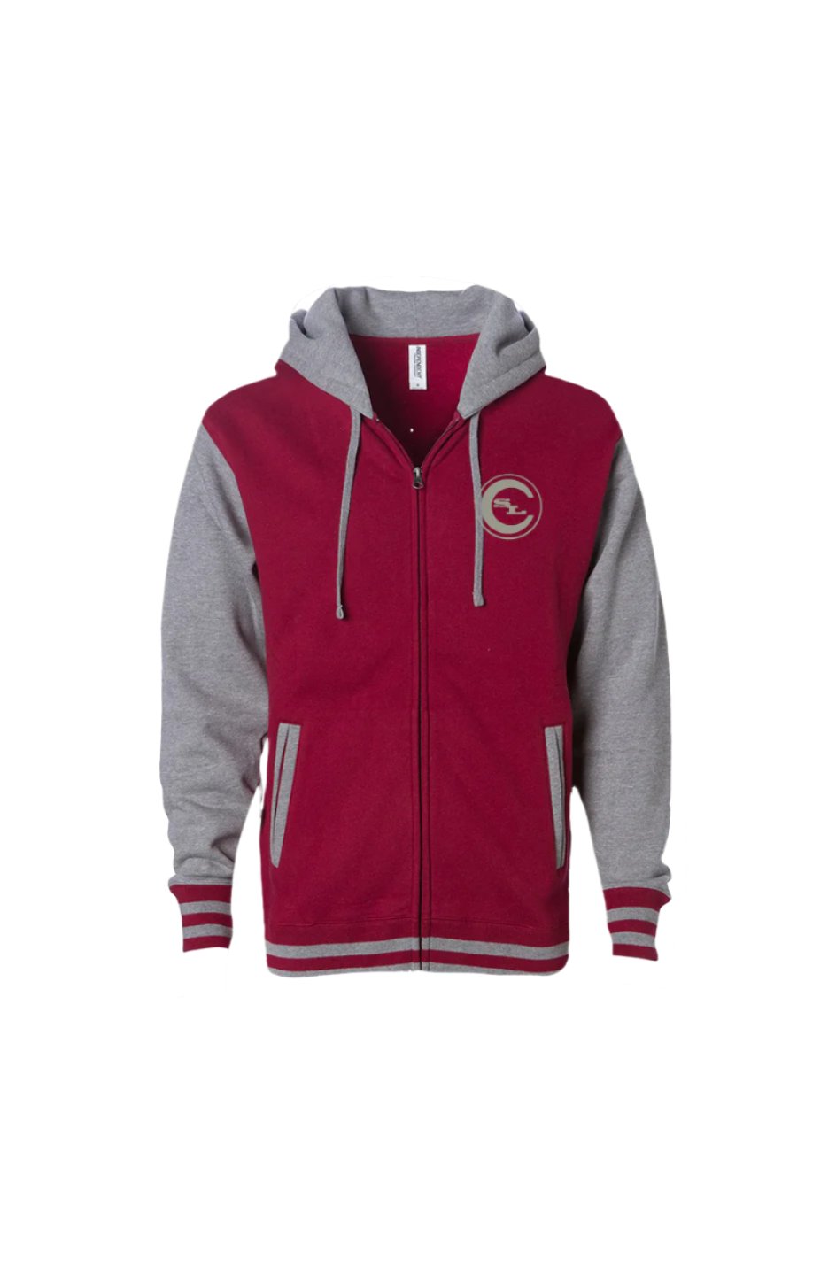 UNISEX HEAVYWEIGHT VARSITY ZIP HOOD