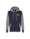 UNISEX HEAVYWEIGHT VARSITY ZIP HOOD