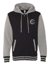 UNISEX HEAVYWEIGHT VARSITY ZIP HOOD