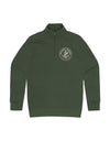 Something Light Clothing SLC™ Quarter Zip Fleece sweatshirt, soft fleece fabric with quarter zipper and ribbed cuffs, in a casual style.