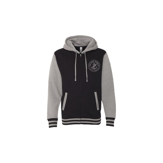 SLC VARSITY ZIP HOOD Heavy Vibes 