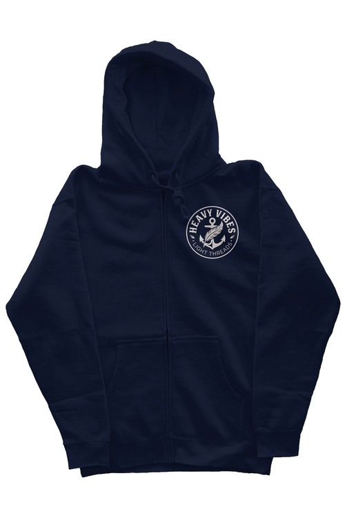 Major Vibes Zip Up Heavyweight Hoodie
