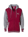 Varsity Zip Hoodie