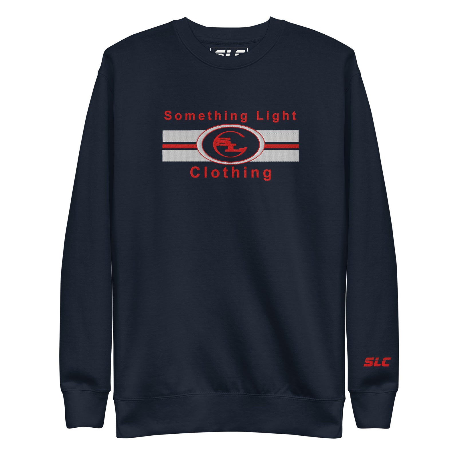 Chest Logo Sweatshirt-Something Light Clothing