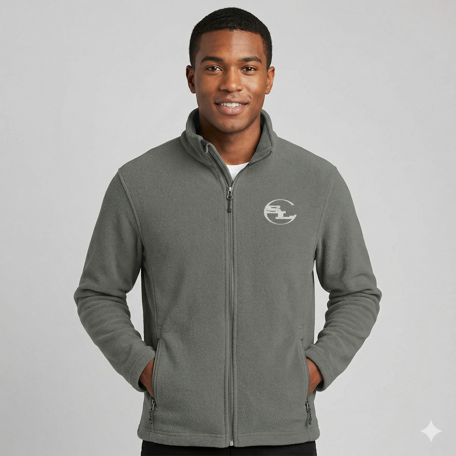 SLC™ Fleece Jacket-Something Light Clothing