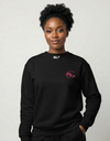 Gray SLC™ Premium Sweatshirt by Something Light Clothing, featuring a comfortable fit and minimalist design.