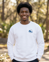 Gray SLC™ Premium Sweatshirt by Something Light Clothing featuring a comfortable, casual fit and soft fabric.