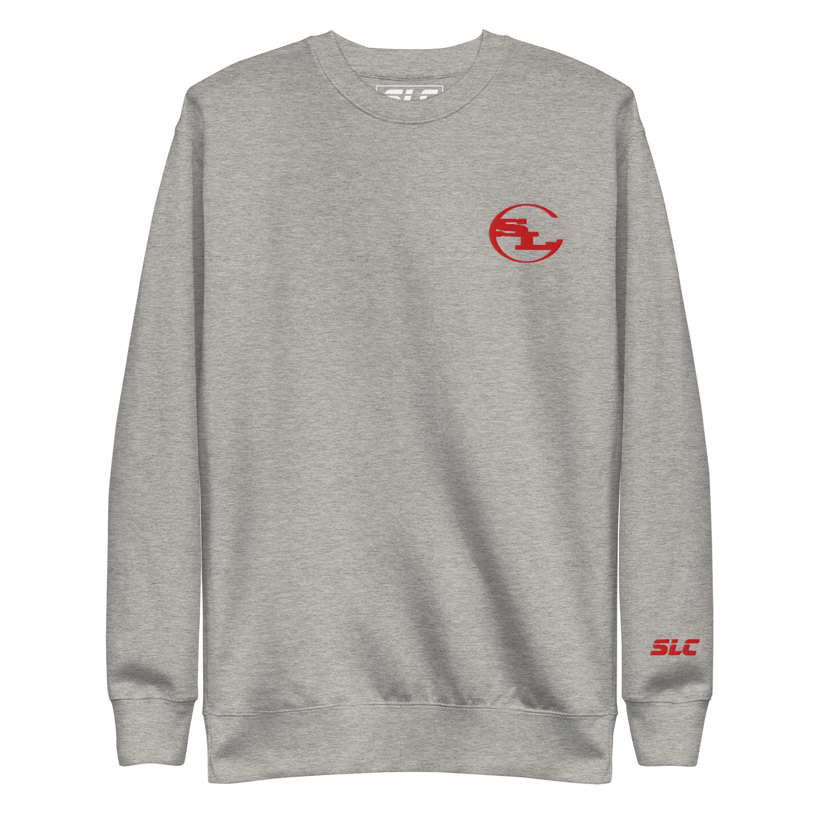 Grey premium sweatshirt featuring the OG logo printed on the chest