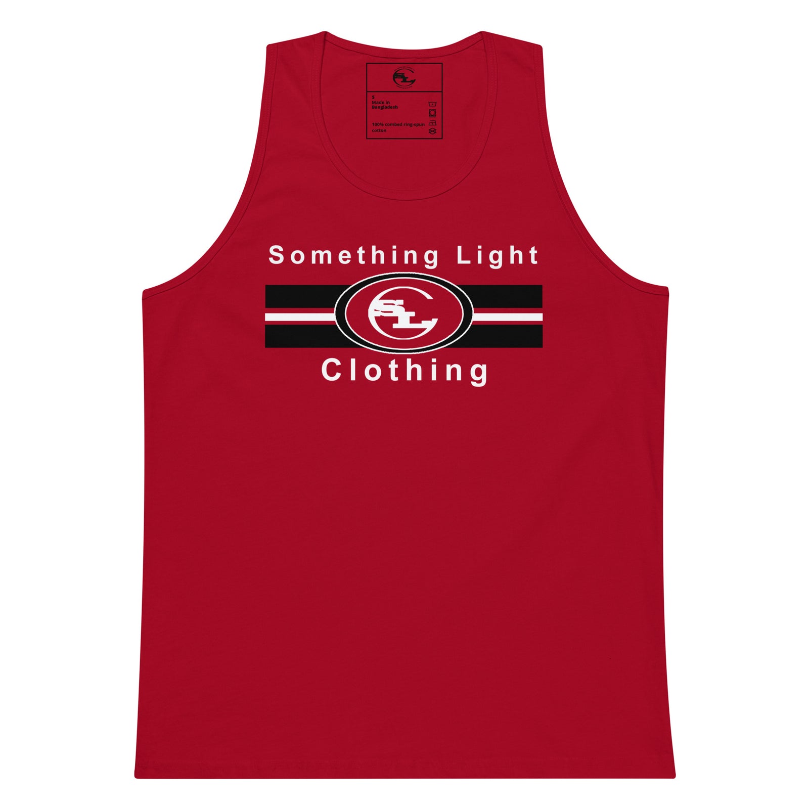 Men’s premium tank top-Something Light Clothing