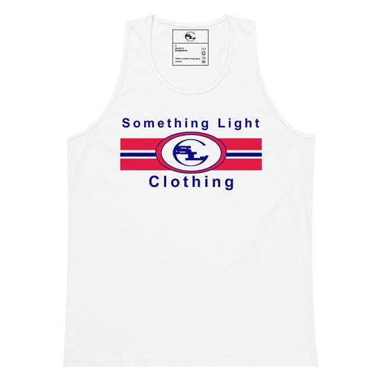 Men’s premium tank top-Something Light Clothing