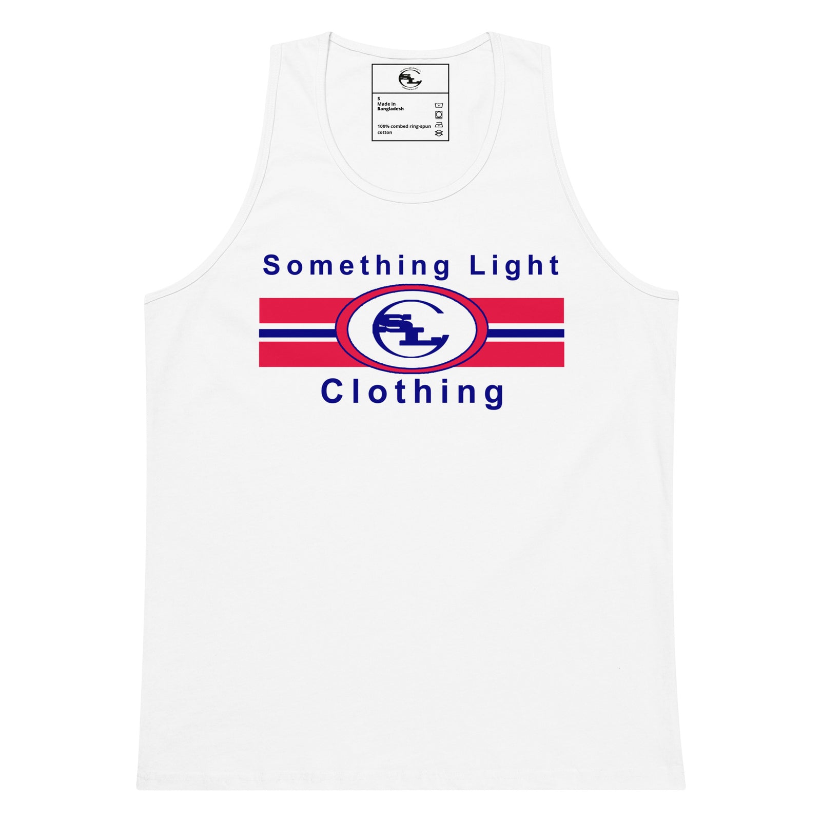 Men’s premium tank top-Something Light Clothing
