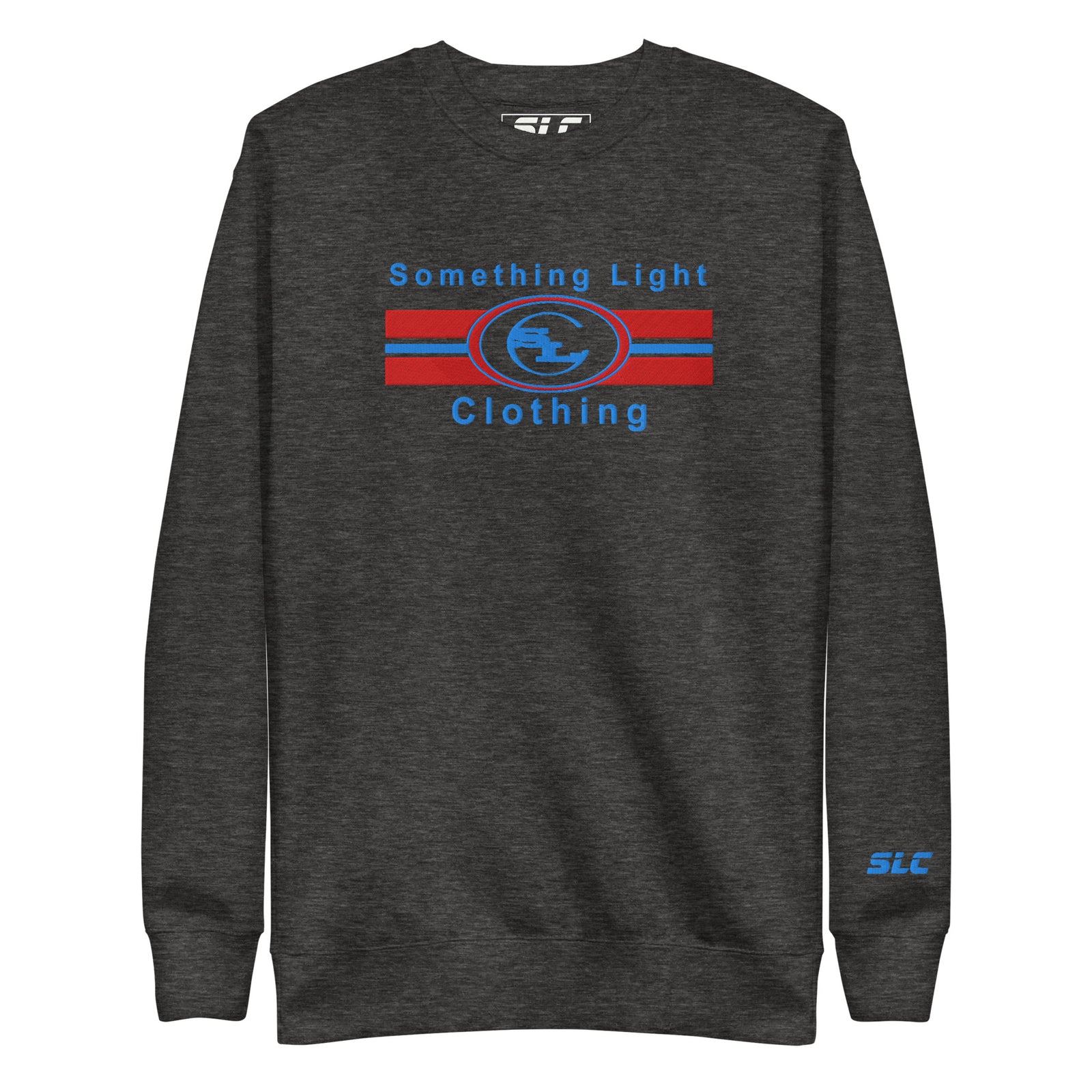 Middle Logo Sweatshirt-Something Light Clothing