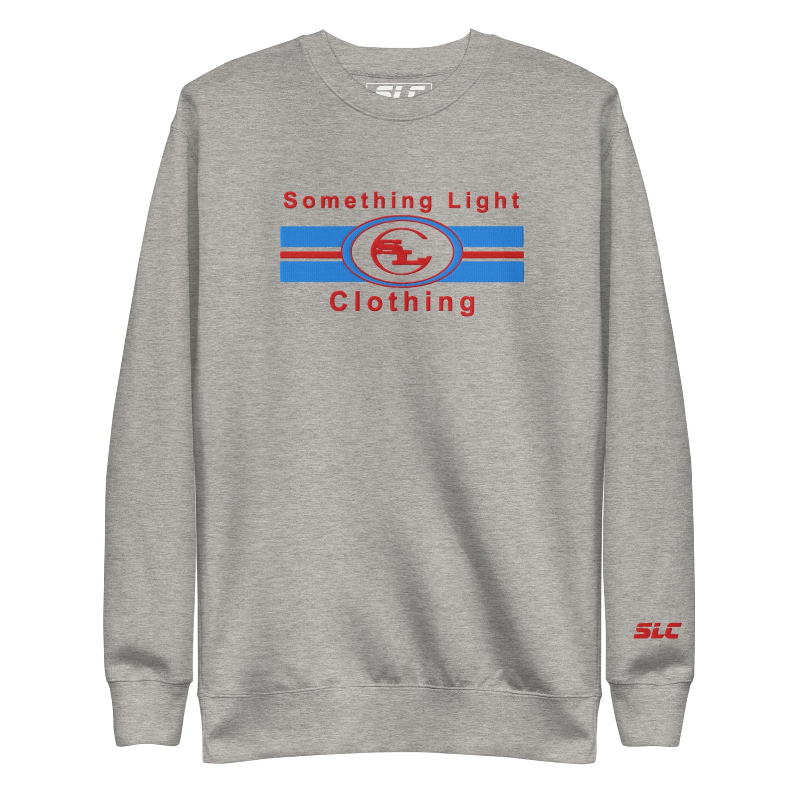 Middle Logo Sweatshirt-Something Light Clothing