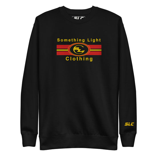 Middle Logo Sweatshirt-Something Light Clothing