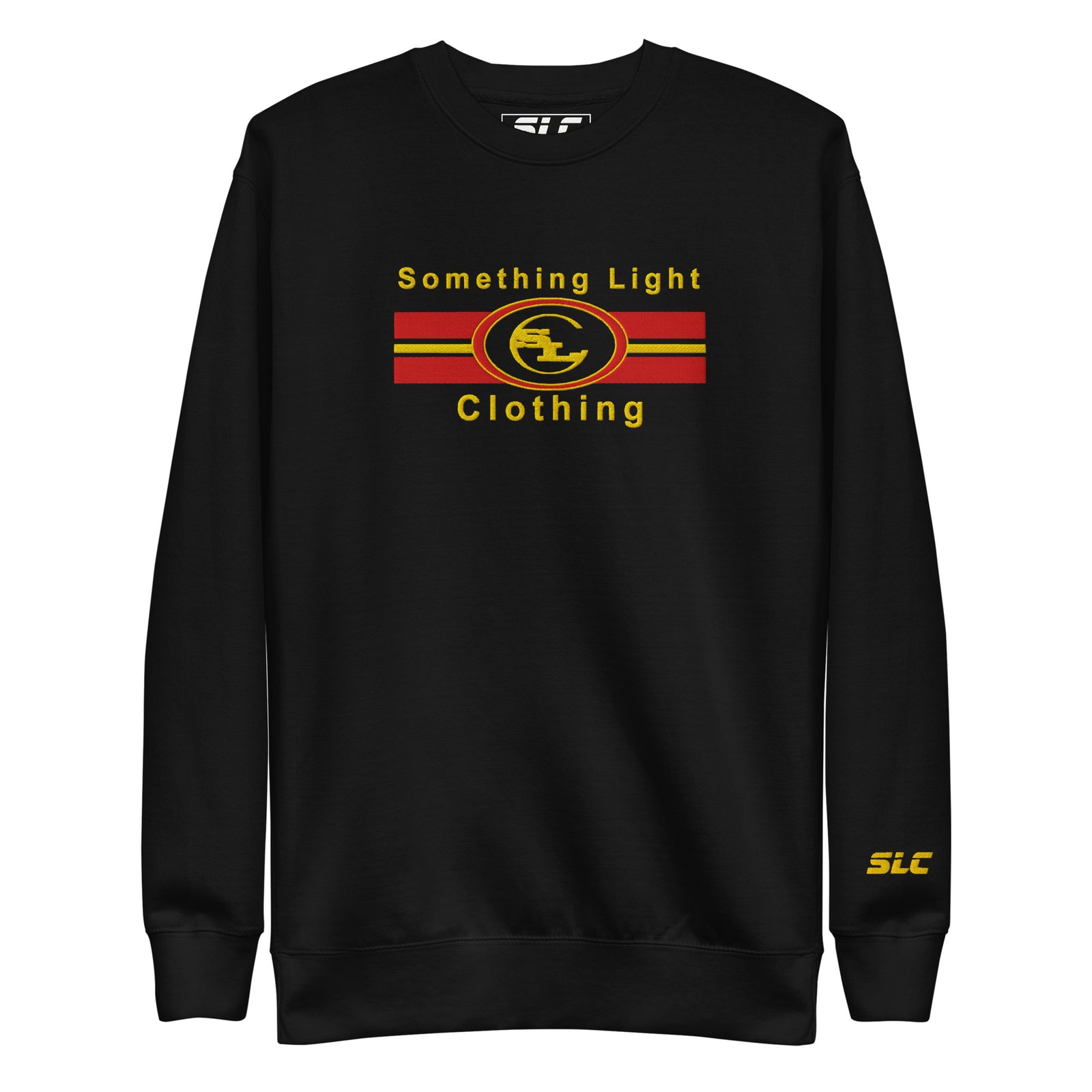 Middle Logo Sweatshirt-Something Light Clothing