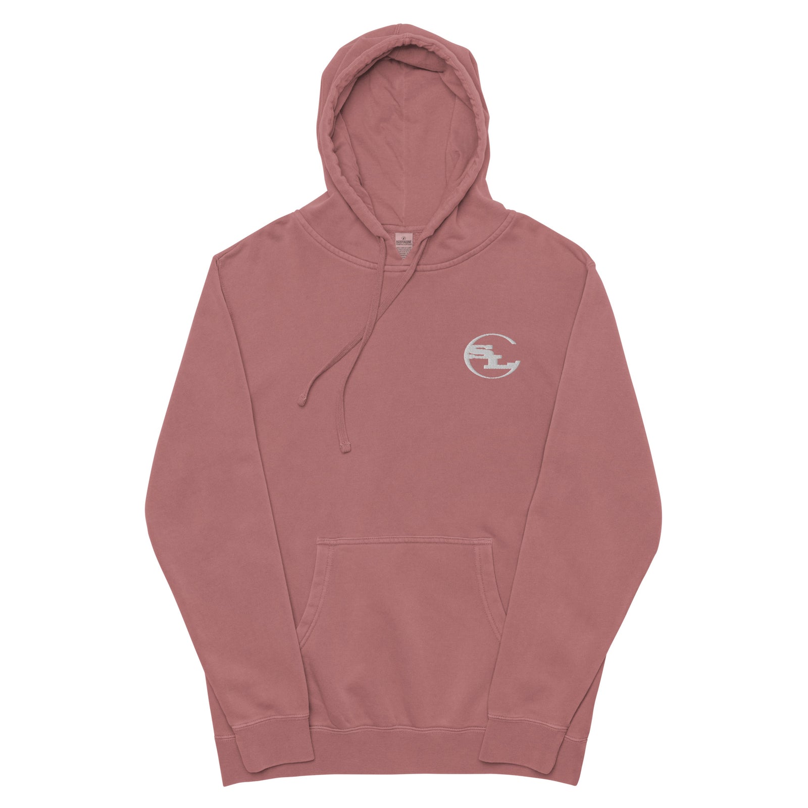 Pigment-Dyed Hoodie-Something Light Clothing