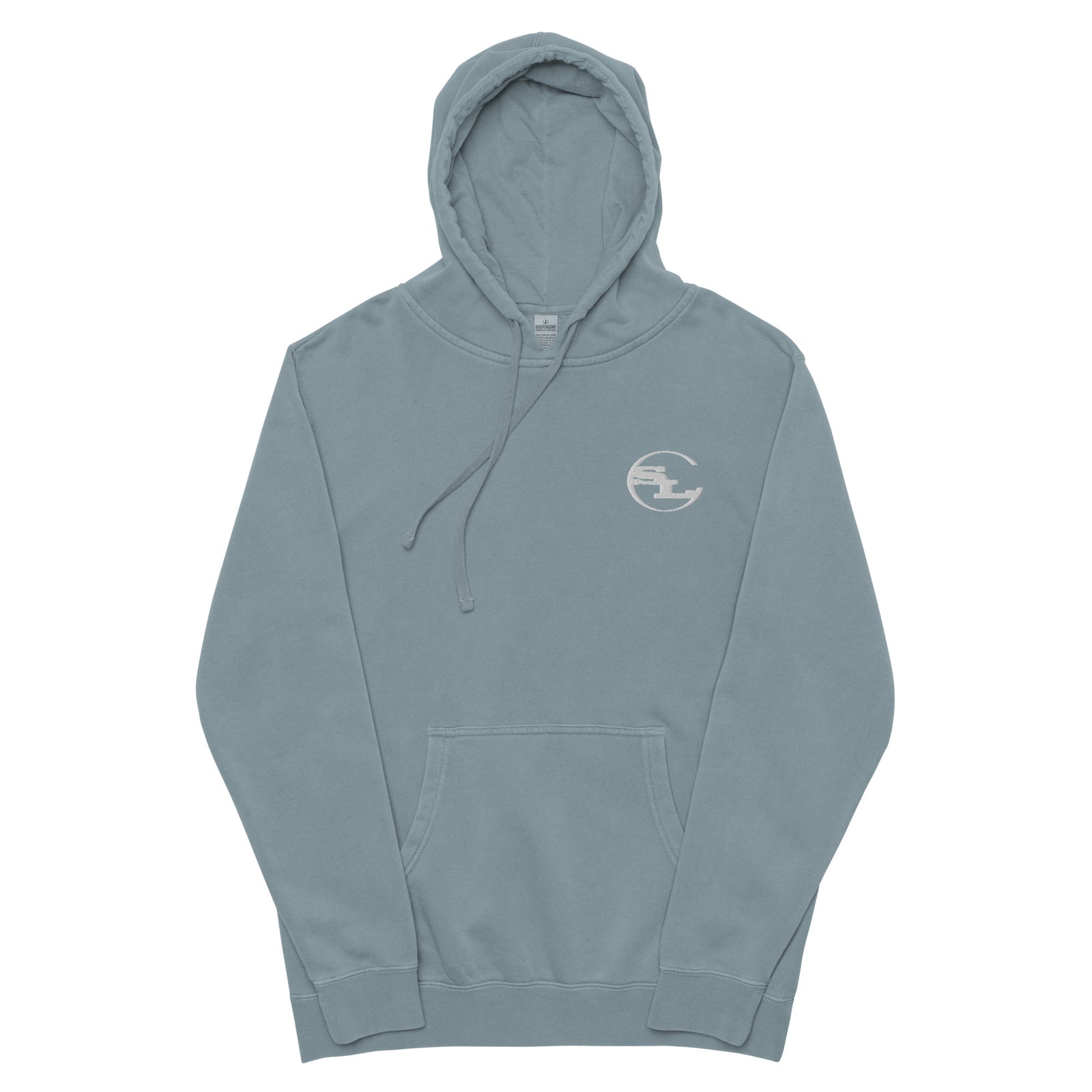 Pigment-Dyed Hoodie-Something Light Clothing