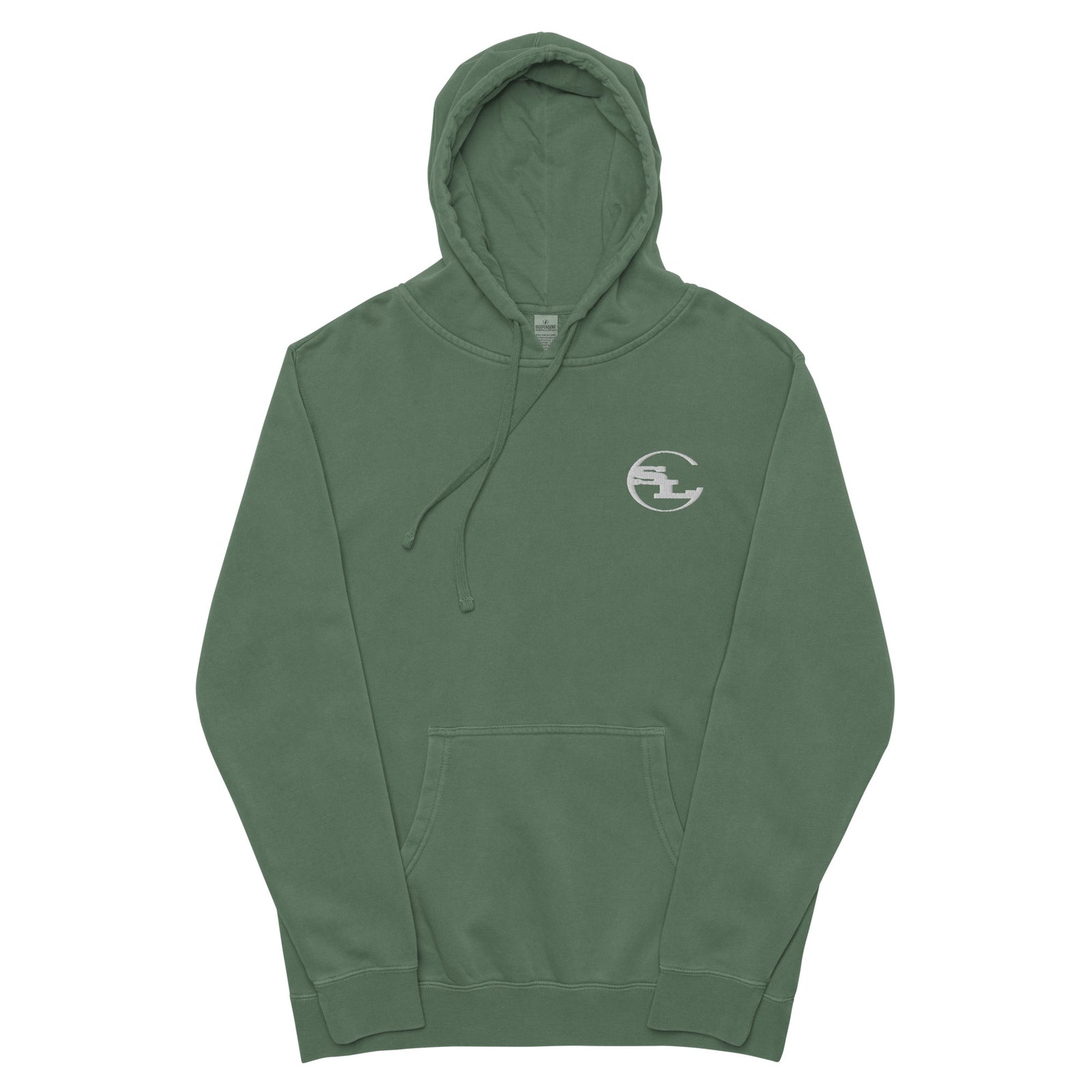 Pigment-Dyed Hoodie-Something Light Clothing