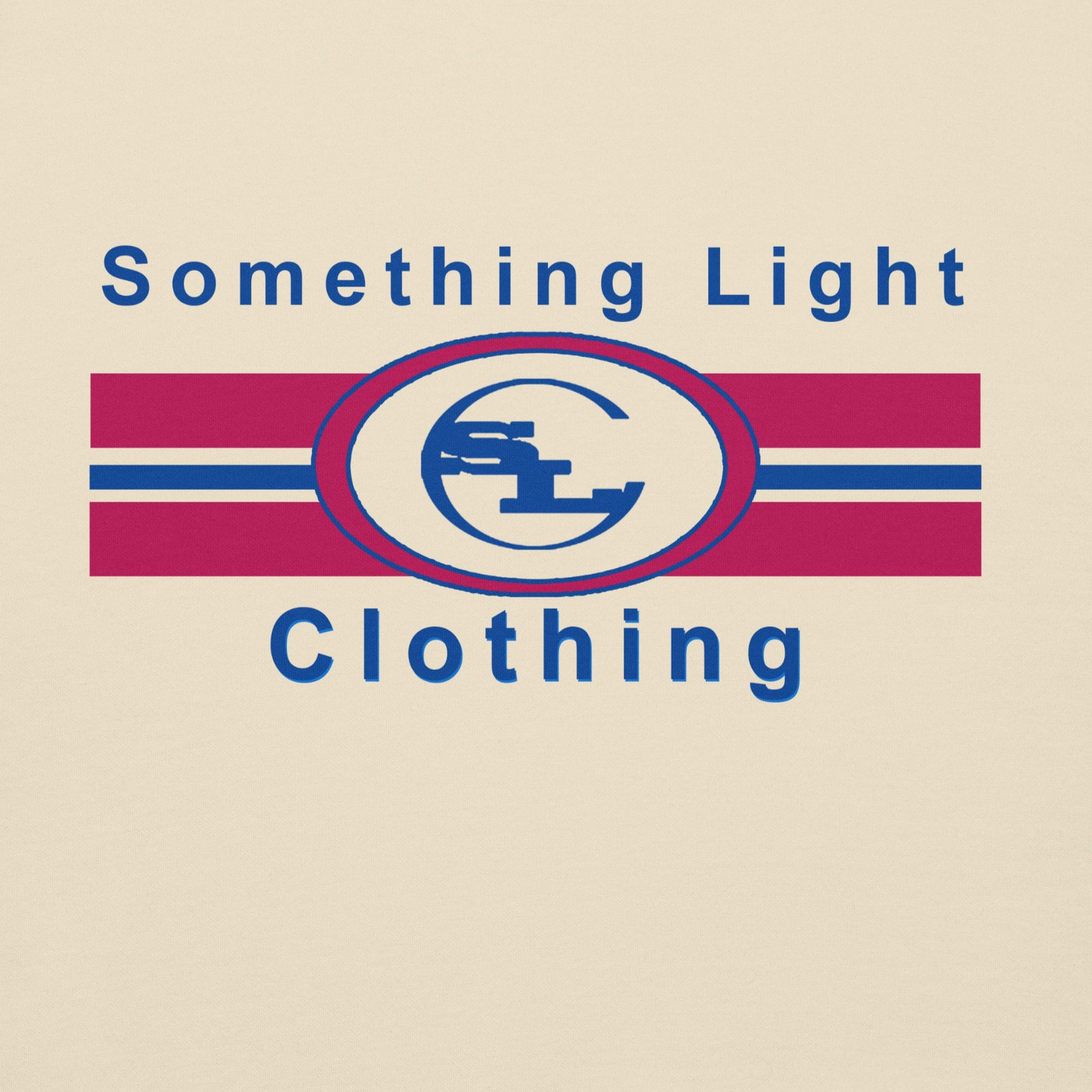 Printed Logo Hoodie-Something Light Clothing