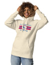Printed Logo Hoodie-Something Light Clothing