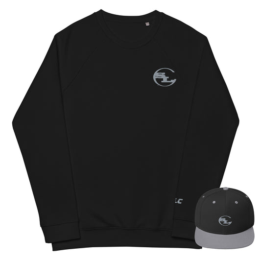 Raglan Sweatshirt/Snapback