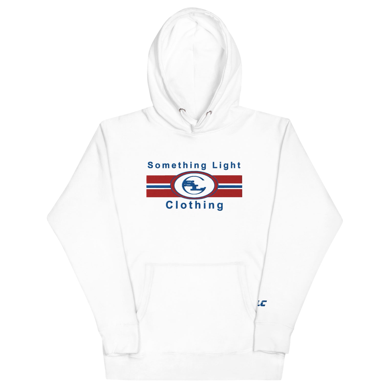 SLC™ Chest Logo Hoodie-Something Light Clothing