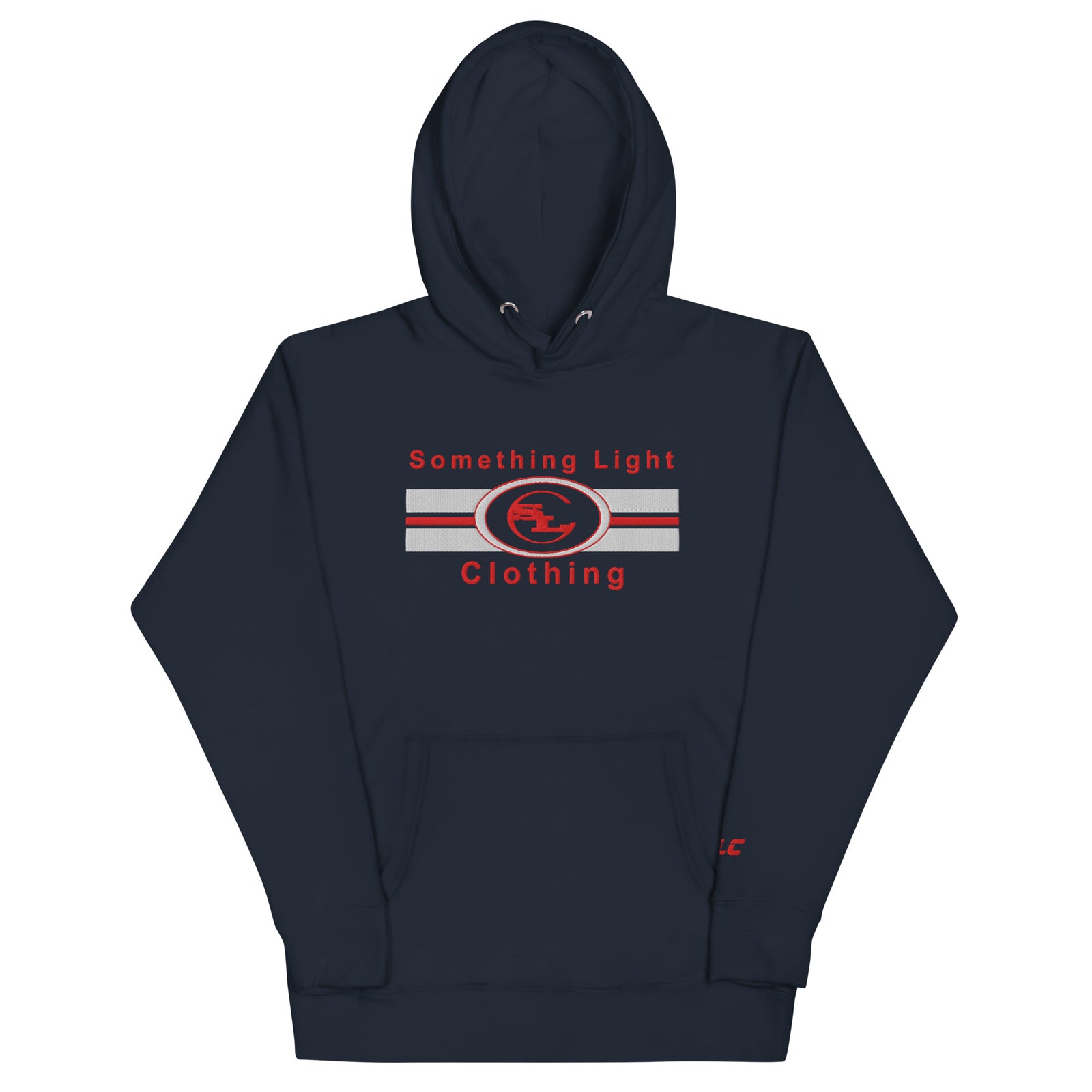 SLC™ Chest Logo Hoodie-Something Light Clothing