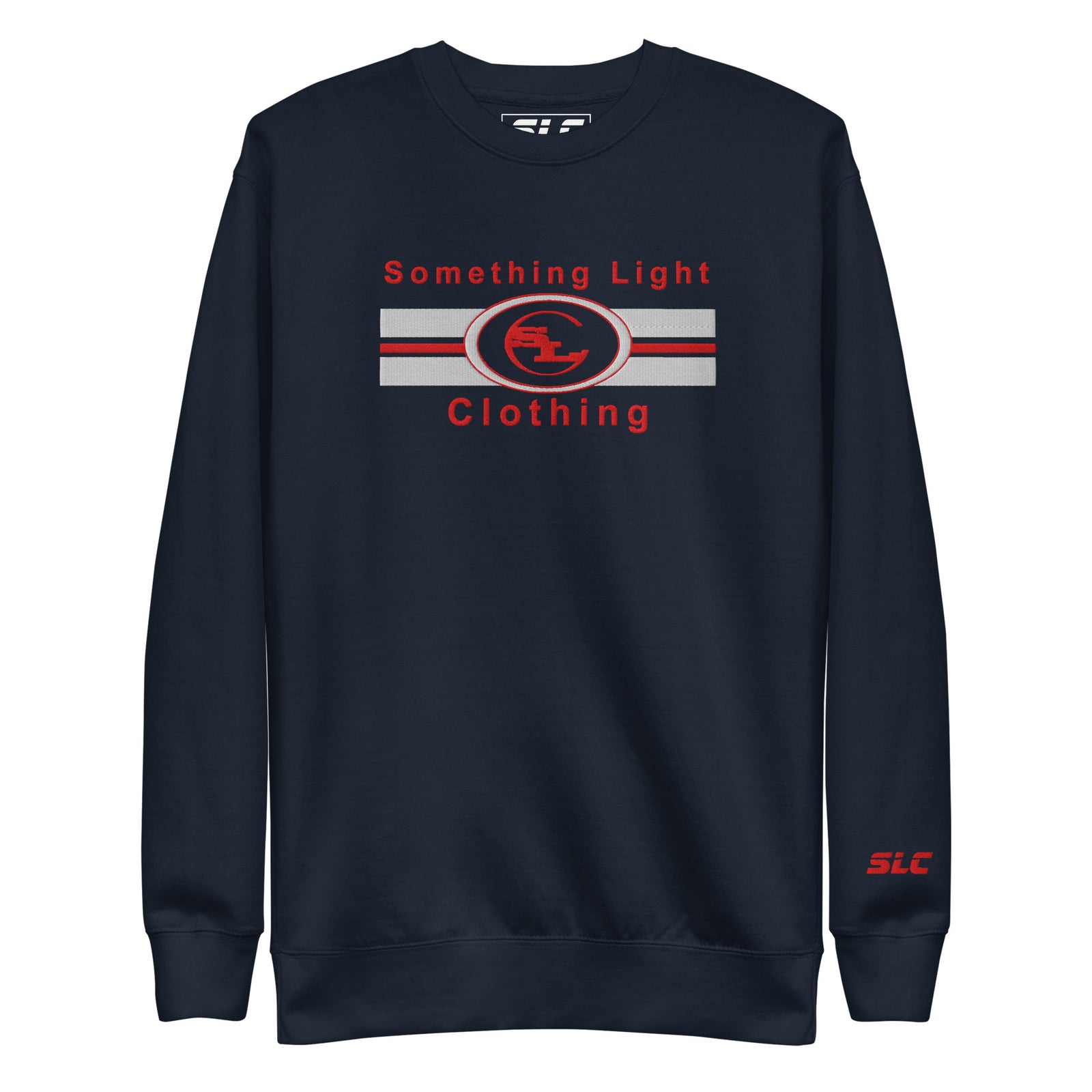 SLC™ Embroidered Sweatshirt-Something Light Clothing