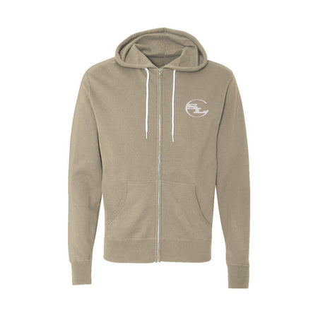 SLC™ Lightweight Full-Zip Hoodie-Something Light Clothing