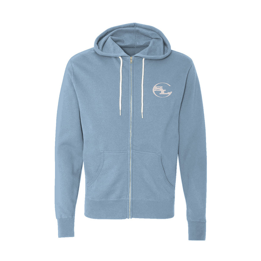 SLC™ Lightweight Full-Zip Hoodie-Something Light Clothing