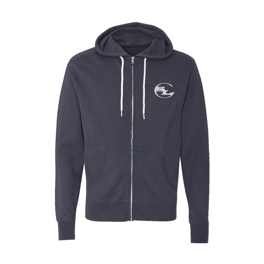 SLC™ Lightweight Full-Zip Hoodie-Something Light Clothing
