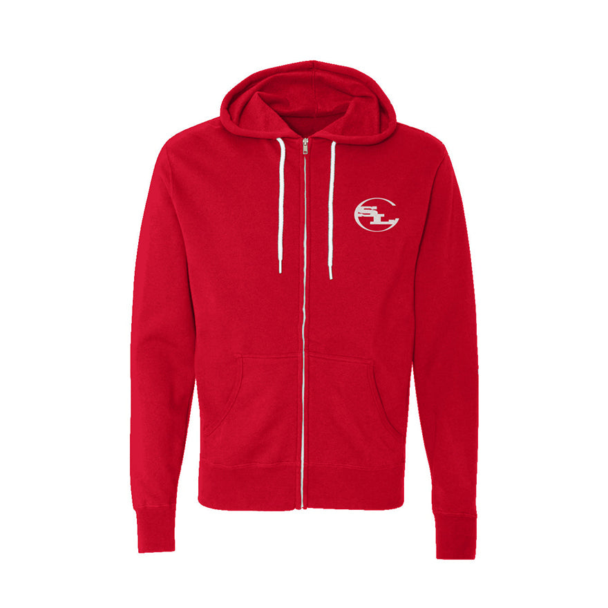 SLC™ Lightweight Full-Zip Hoodie-Something Light Clothing