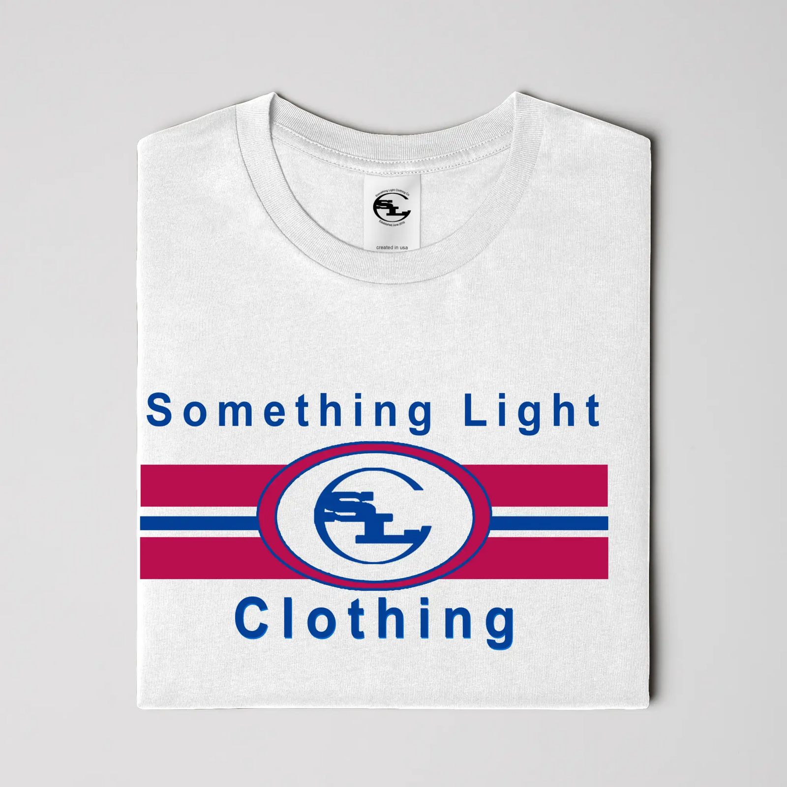 SLC™ Logo Tee-Something Light Clothing