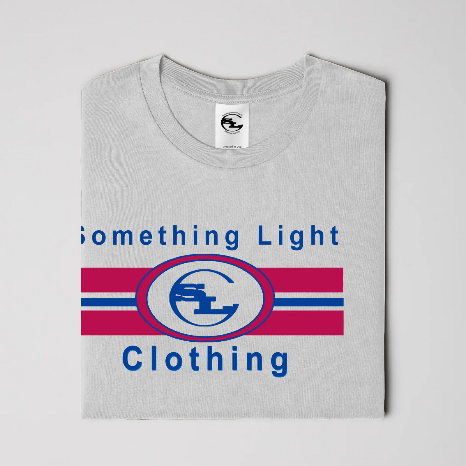 SLC™ Logo Tee-Something Light Clothing