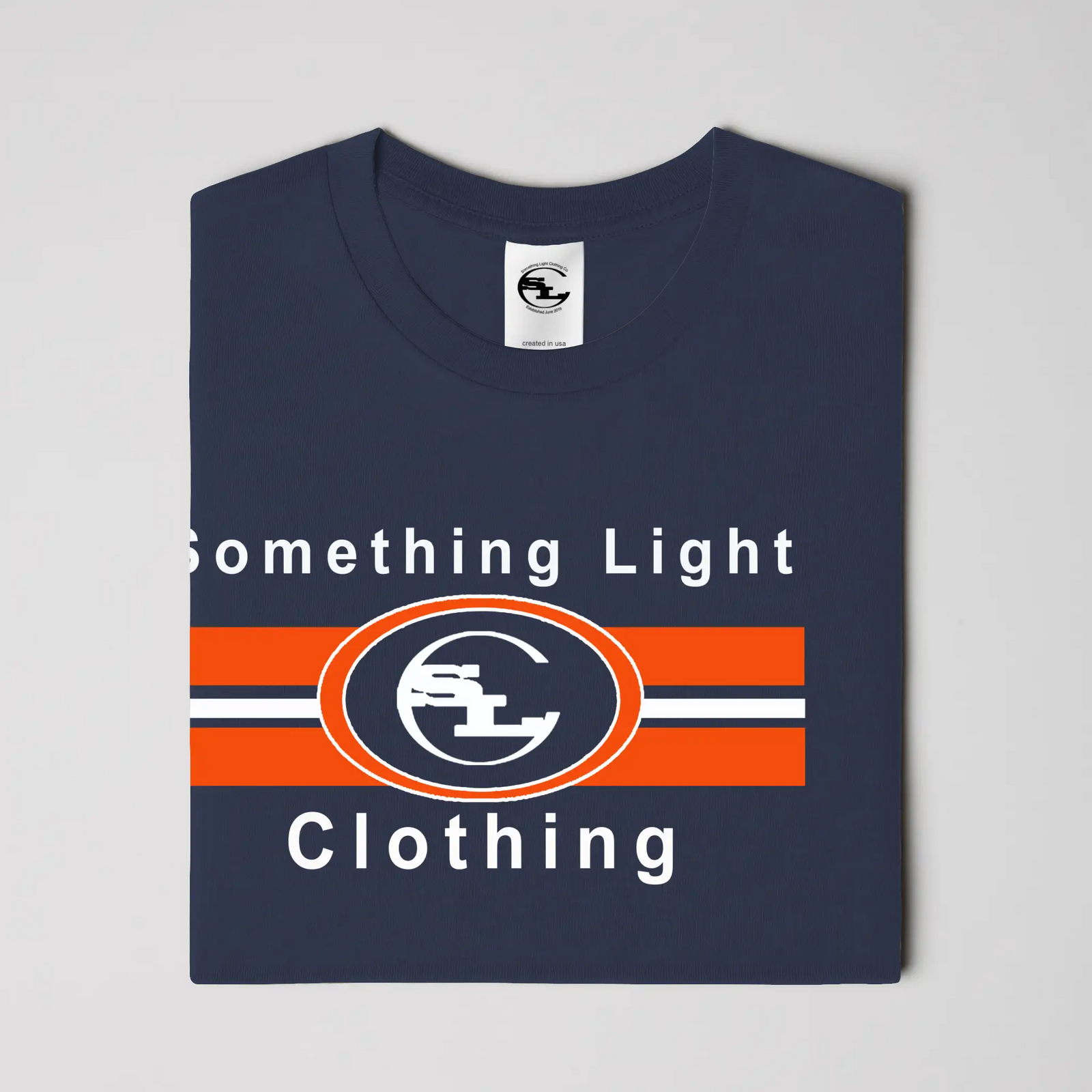 SLC™ Logo Tee-Something Light Clothing
