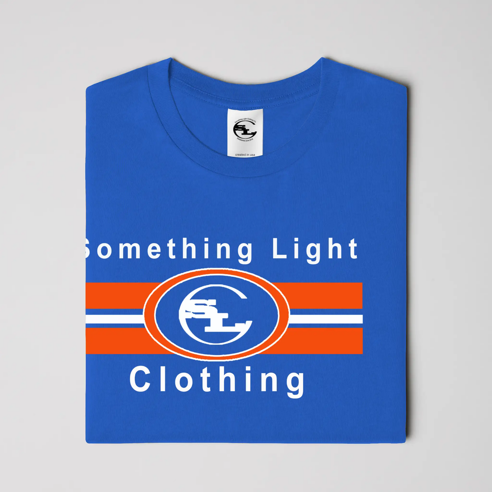 SLC™ Logo Tee-Something Light Clothing