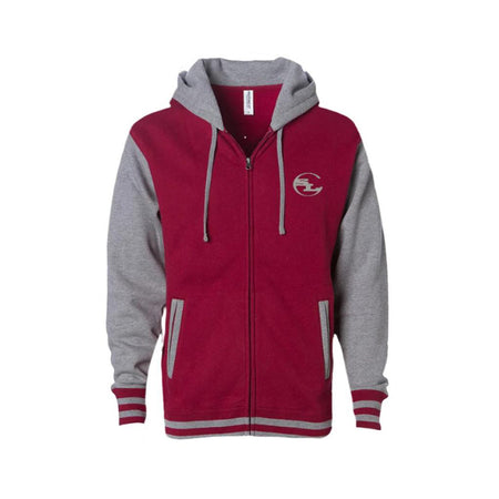 SLC™ OG Logo Varsity Hoodie-Something Light Clothing