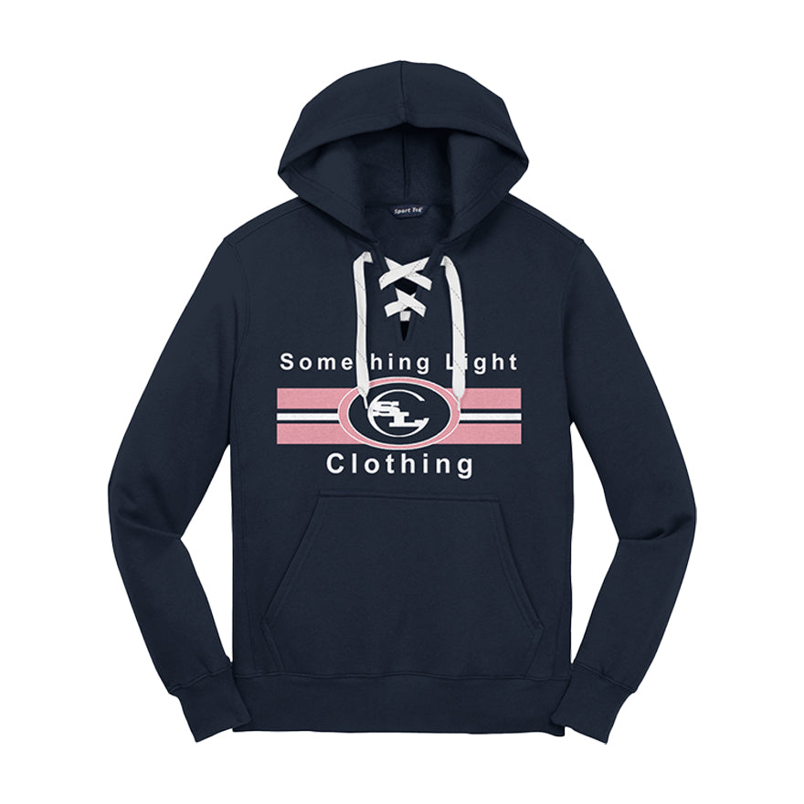 SLC™ Pullover Hooded Sweatshirt (Printed Logo)-Something Light Clothing