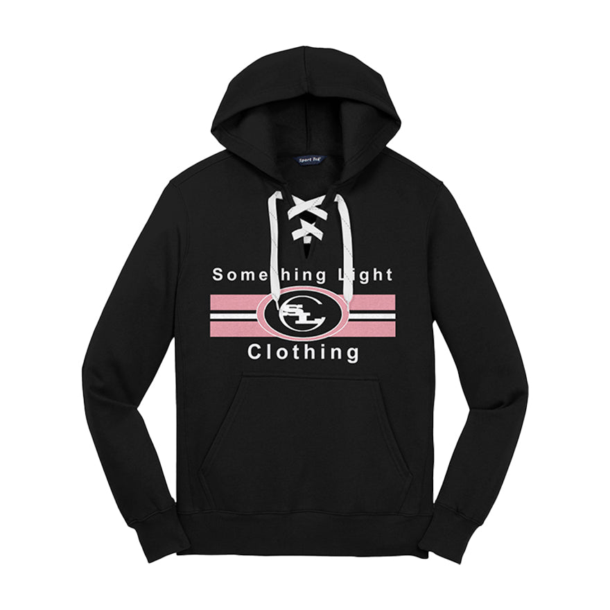 SLC™ Pullover Hooded Sweatshirt (Printed Logo)-Something Light Clothing