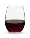 Stemless wine glass
